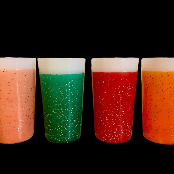 Fire King Other - Vintage Fire King Glamalite Tumbler Set